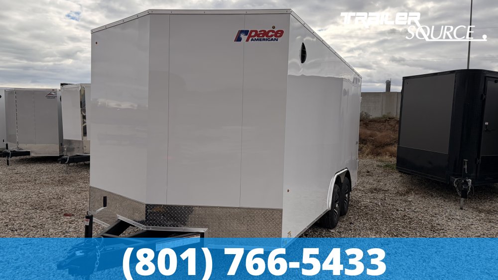 8.5x16 Pace American Outback Deluxe 7'0" Interior 10K Tandem Axle Enclosed Cargo