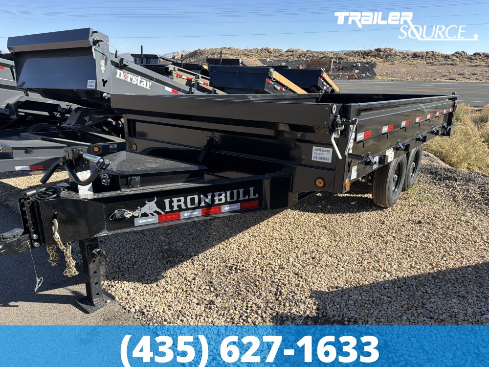 8.5x16 IronBull DDP 15K Dump Trailer