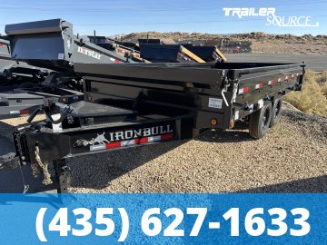 8.5x16 IronBull DDP 15K Dump Trailer