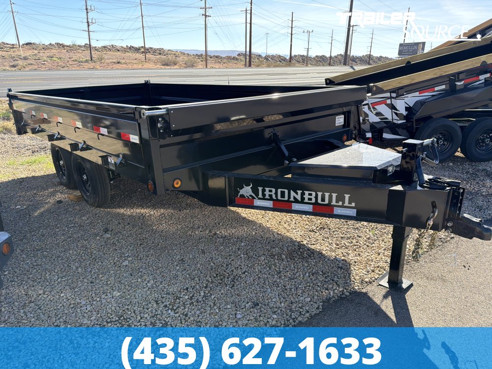 102x16 Iron Bull DDP 15K Dump Trailer