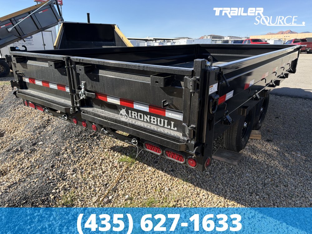 102x16 Iron Bull DDP 15K Dump Trailer