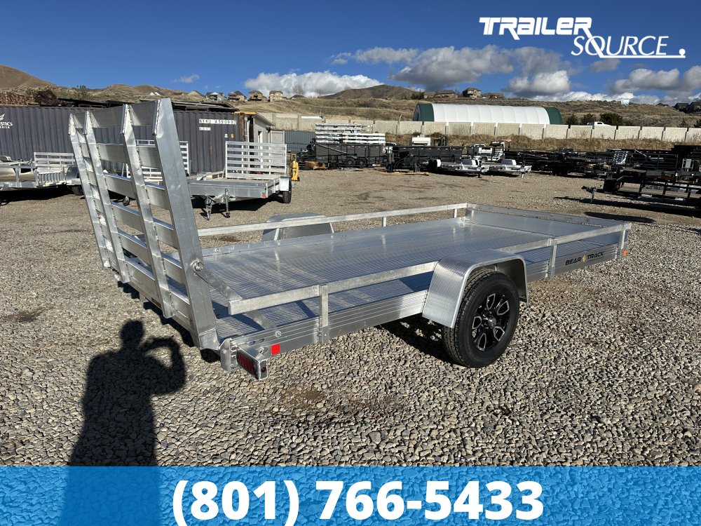7x14 Bear Track Single Axle Utility
