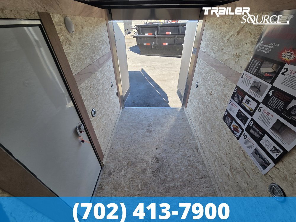 5x8 Haulmark Passport DELUXE 6'0" Interior Single Axle Enclosed Cargo