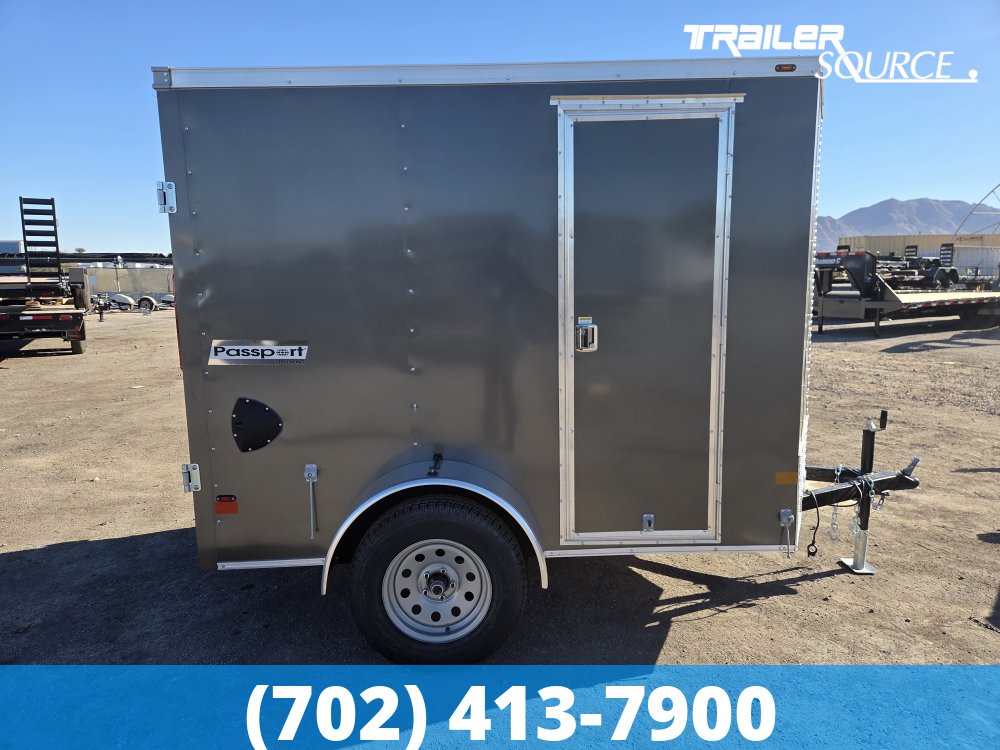 5x8 Haulmark Passport DELUXE 6'0" Interior Single Axle Enclosed Cargo