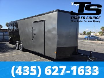 8.5x20 Haulmark Heat Enclosed Car Hauler Race