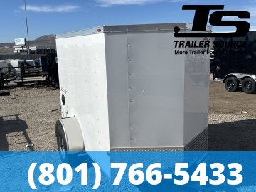 5x8 American Hauler Arrow Enclosed Cargo Trailer - 5'6" Interior - 3.5K GVWR - Barn Doors