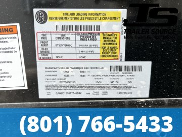 6x12 Look ST DLX Enclosed Cargo Trailer - 6'6" Interior - 3.5K GVWR - .080 PolyCor, Alloy Wheels, Black Out Package