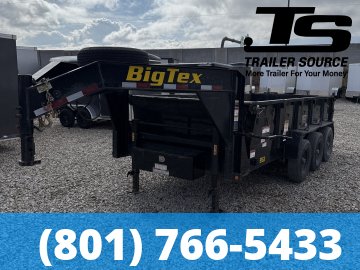 7x16 Big Tex  Dump Trailer - 21K GVWR -
