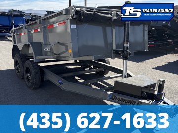 Diamond C MDT 206 6.5x12 ft Dump Trailer 32" Sides 10K GVWR