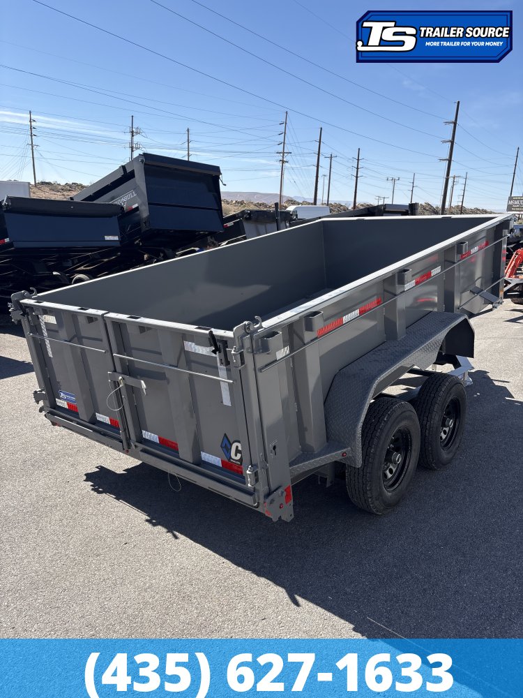 Diamond C MDT 206 6.5x12 ft Dump Trailer 32" Sides 10K GVWR