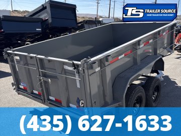 Diamond C MDT 206 6.5x12 ft Dump Trailer 32" Sides 10K GVWR