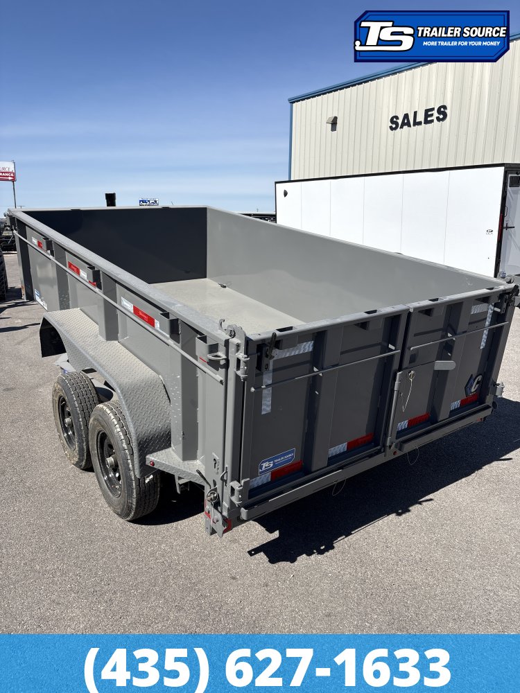 Diamond C MDT 206 6.5x12 ft Dump Trailer 32" Sides 10K GVWR