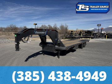 8.5x32 Diamond C FMAX-HDT 216 Gooseneck Hydraulic Dovetail Equipment