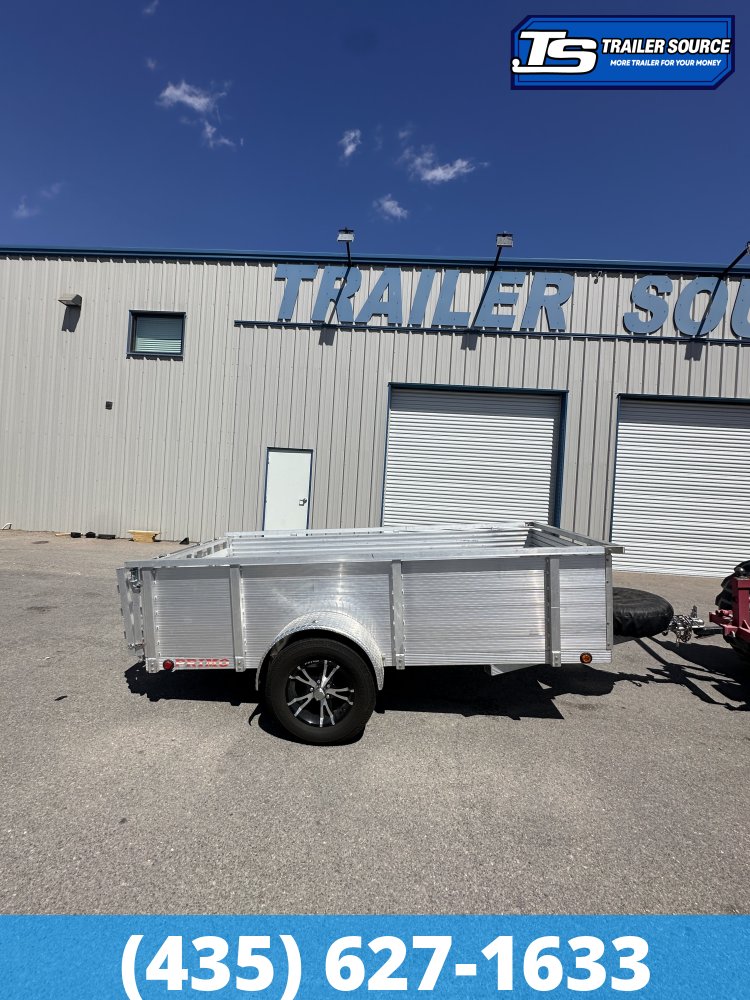 5x10 Other UTILITY Aluminum Trailer - 3.5K GVWR - Bi-Fold Gate, Spare Tire, Swivel Jack
