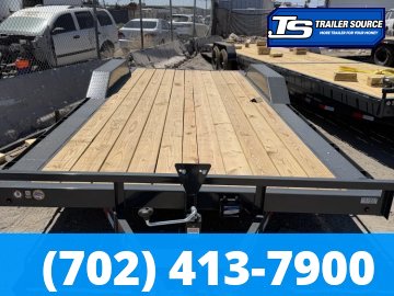 8.5x22 Lamar CC Wide Body w/ Drive Over Fenders Flatbed Car Hauler