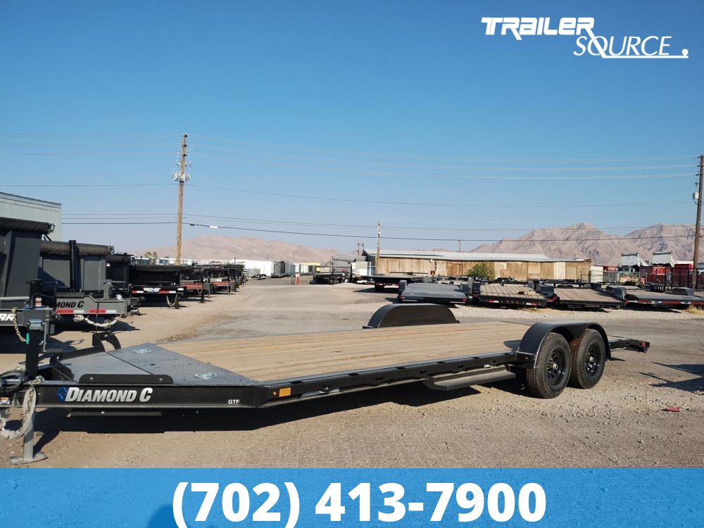 7x22 Diamond C GTF 10K Car Hauler Trailer