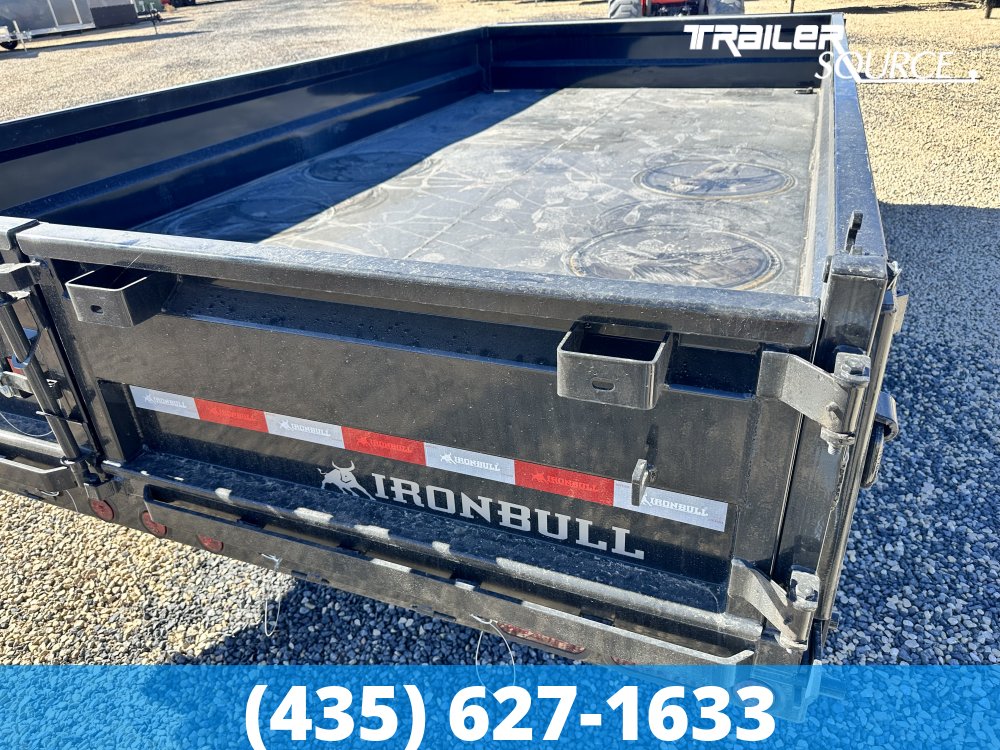 8.5x16 Iron Bull DDP 15K Dump Trailer