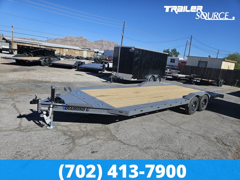 8.5x20 Diamond C GTF 10K Car Hauler Trailer