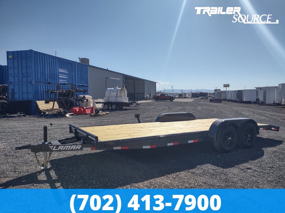 7x20 Lamar CE Car Hauler 10K Car Hauler Trailer