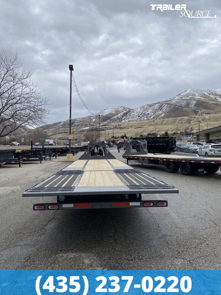 8.5x35 Diamond C FMAX HDT Gooseneck Hydraulic Dovetail 35' 25.9K Hydraulic Dovetail Gooseneck