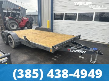 7x16 Lamar Car Hauler 16' 7K Bumper