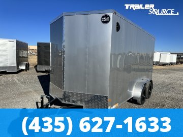 7x14 Wells Cargo Fast Trac Deluxe 7'0" Interior 7K Tandem Axle Enclosed Cargo