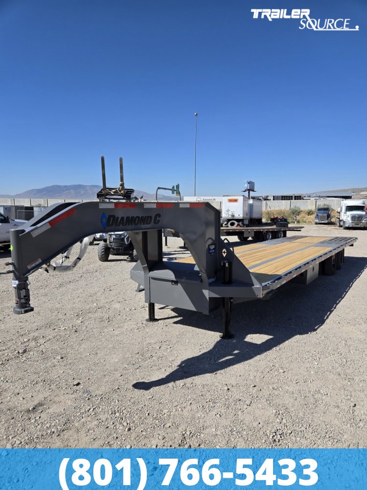 8.5x35 Diamond C FMAX-HDT 212 25.9K Hydraulic Dovetail Gooseneck