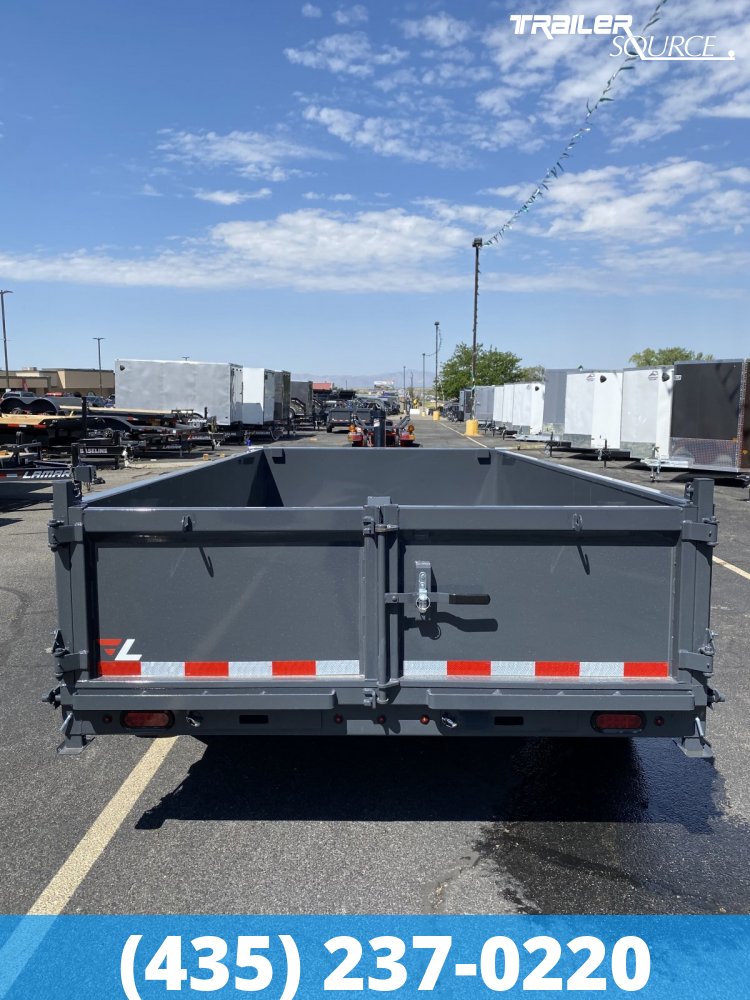7x14 Lamar DT Gooseneck  15.7K Dump