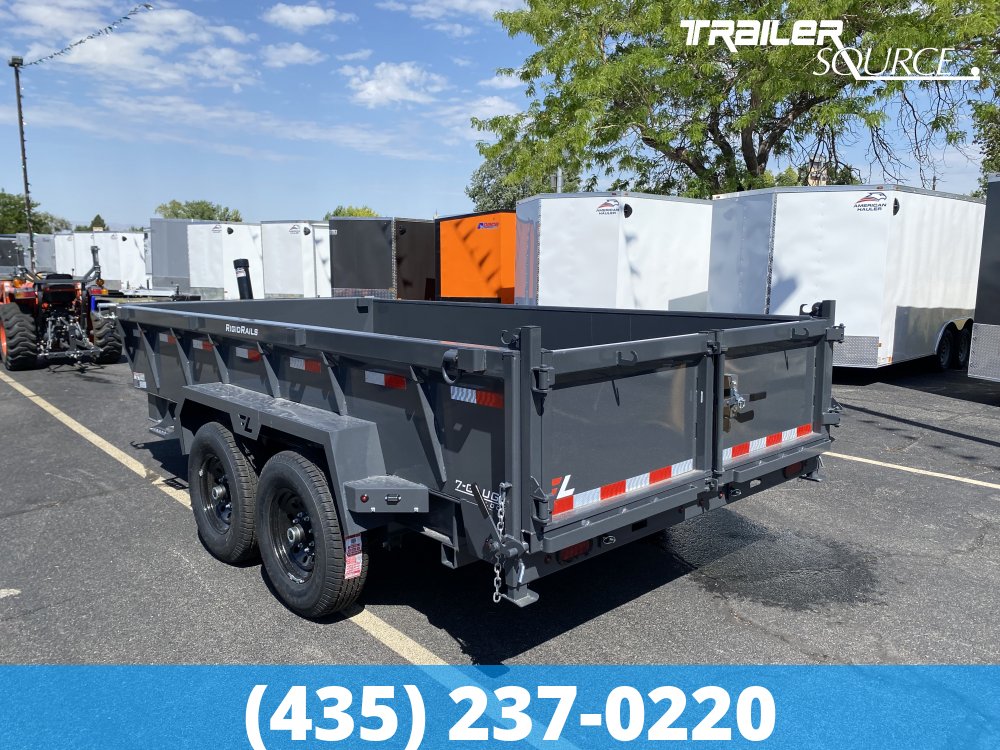 7x14 Lamar DT Gooseneck  15.7K Dump