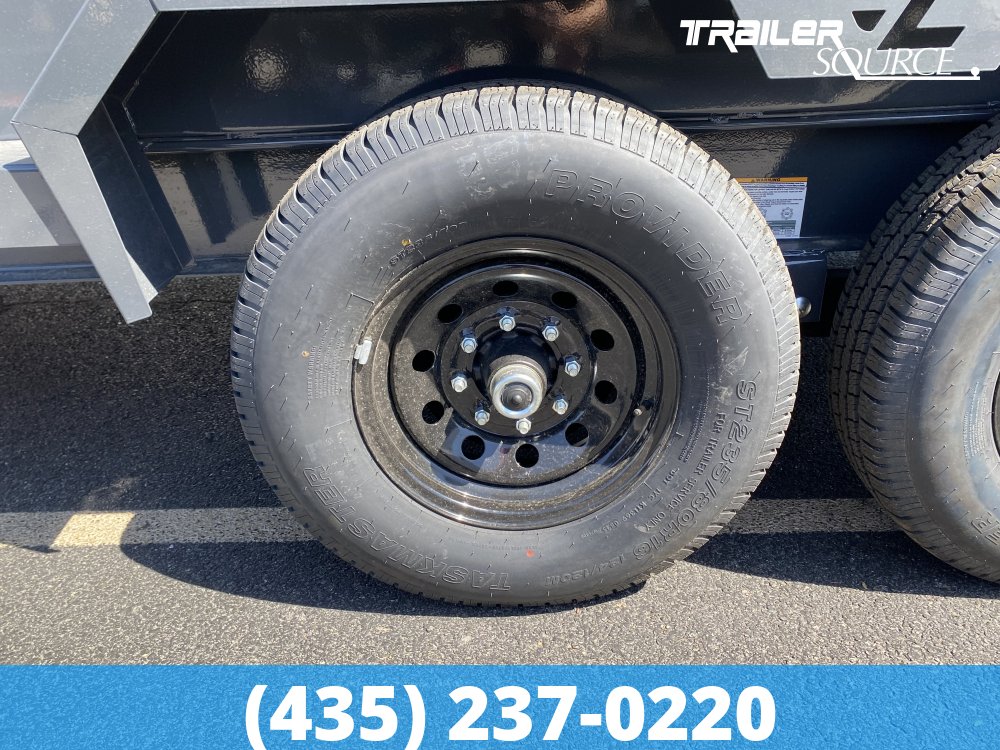 7x14 Lamar DT Gooseneck  15.7K Dump