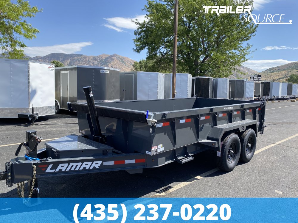 7x14Lamar DT Gooseneck  15680 Dump