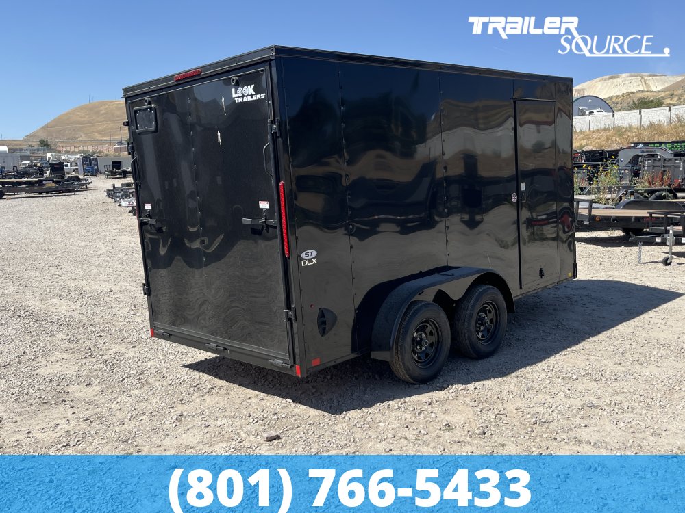 7x14 Look ST DLX 7'0" Interior 7K Tandem Axle Enclosed Cargo