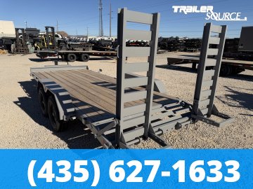 7x18 Liberty LE Flatbed Car Hauler