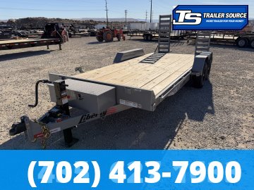 7x18 Liberty LE Channel Flatbed Car Hauler