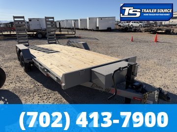 7x18 Liberty LE Channel Flatbed Car Hauler