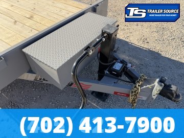 7x18 Liberty LE Channel Flatbed Car Hauler