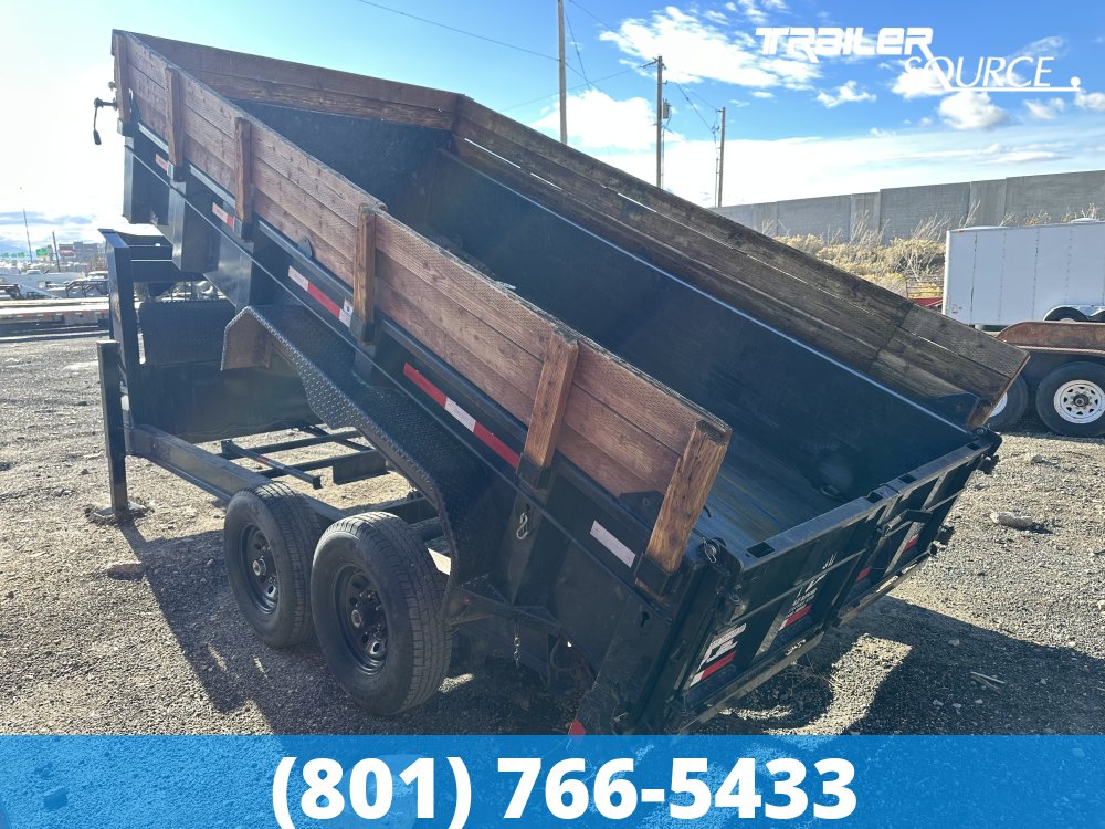 7x14 Diamond C LPD Gooseneck Dump 15K