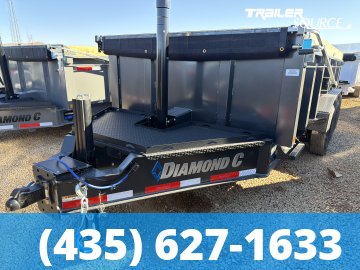 7x16 Diamond C LPT 307 Pacesetter Pkg Dump Trailer - 32" Sides - 24K GVWR 7G Floor and Walls