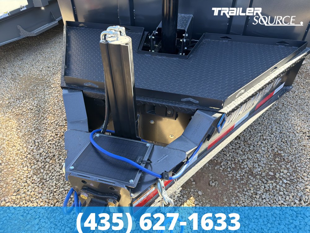 7x16 Diamond C LPT 307 Pacesetter Pkg Dump Trailer - 32" Sides - 24K GVWR 7G Floor and Walls