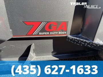 7x16 Diamond C LPT 307 Pacesetter Pkg Dump Trailer - 32" Sides - 24K GVWR 7G Floor and Walls