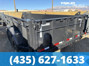 7x16 Diamond C LPT 307 Pacesetter Pkg Dump Trailer - 32" Sides - 24K GVWR 7G Floor and Walls
