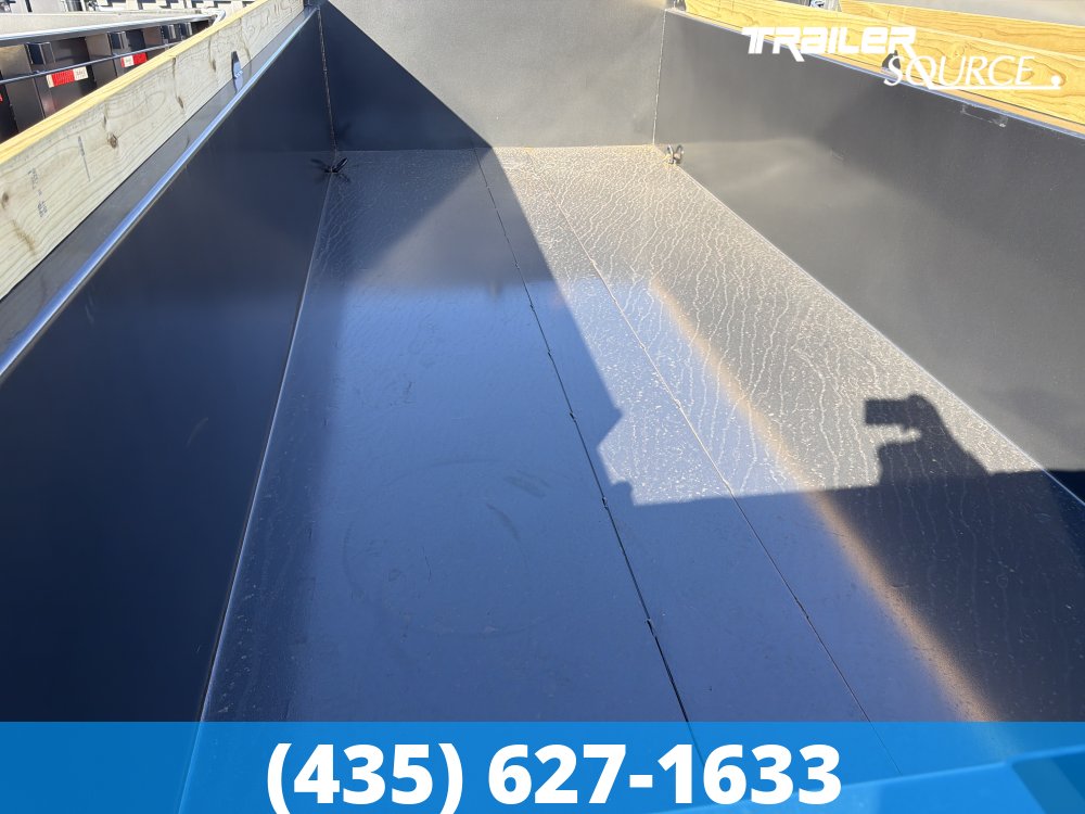 7x16 Diamond C LPT 307 Pacesetter Pkg Dump Trailer - 32" Sides - 24K GVWR 7G Floor and Walls