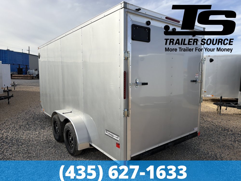 7x16 Haulmark Passport DELUXE Enclosed Cargo Trailer - 7'0" Interior - 7K GVWR