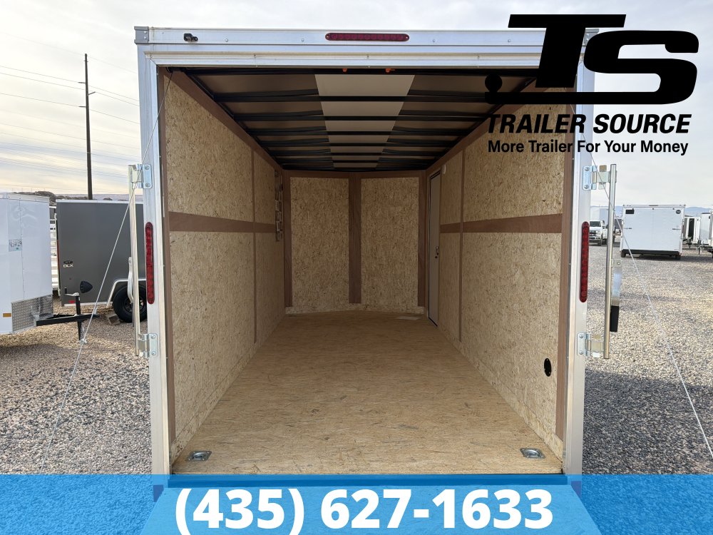 7x16 Haulmark Passport DELUXE Enclosed Cargo Trailer - 7'0" Interior - 7K GVWR