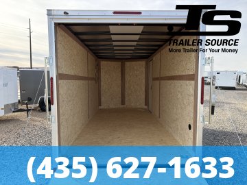 7x16 Haulmark Passport DELUXE Enclosed Cargo Trailer - 7'0" Interior - 7K GVWR
