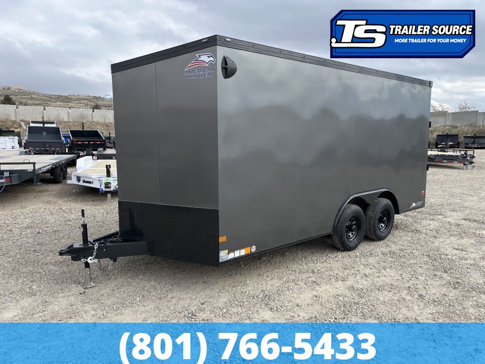 8.5x16 American Hauler Night Hawk Enclosed Cargo