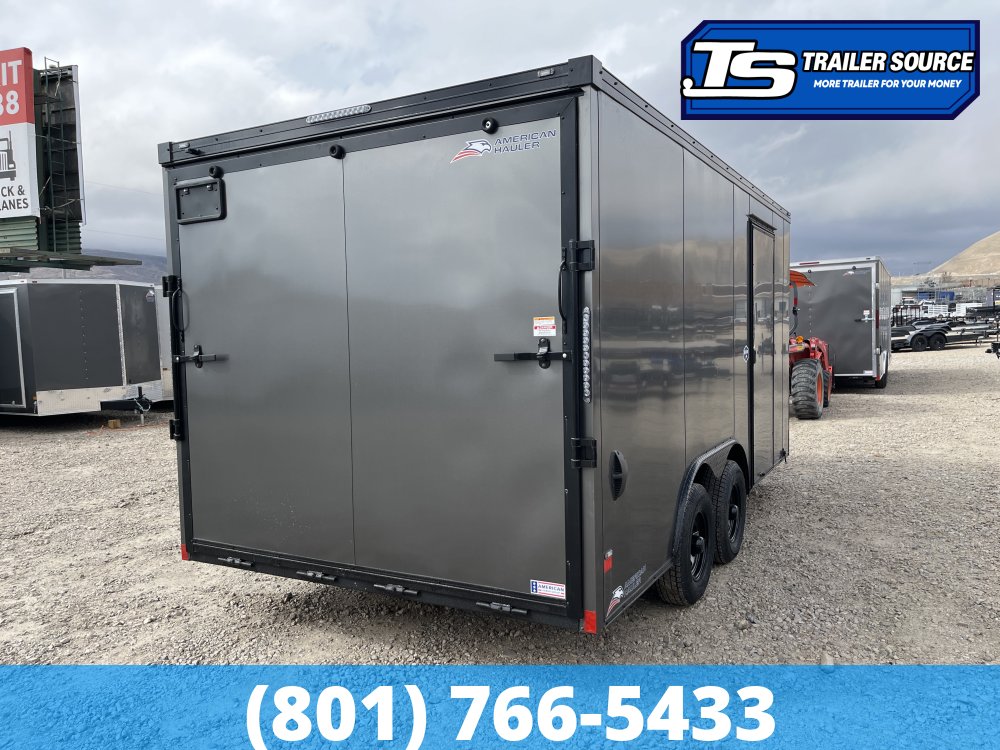 8.5x16 American Hauler Night Hawk Enclosed Cargo