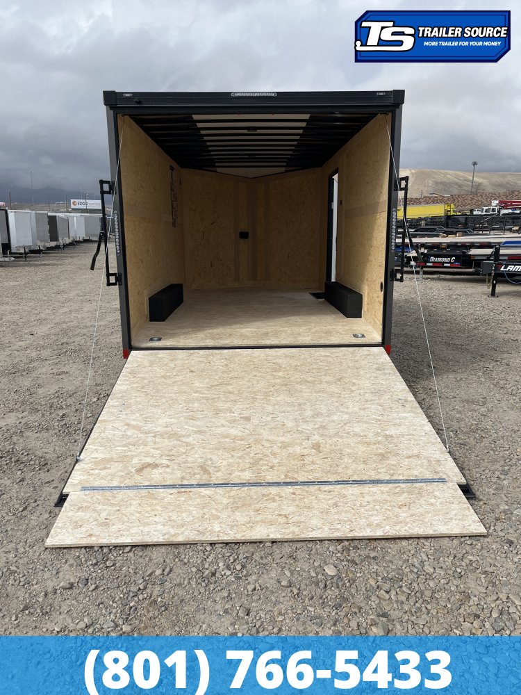 8.5x16 American Hauler Night Hawk Enclosed Cargo