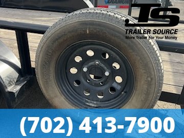 7x14 Big Tex Tandem Axle Utility Utility Trailer - 7K GVWR -