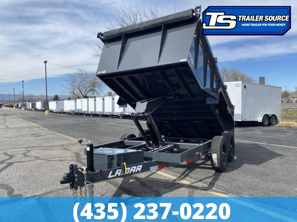 6.5x12 Lamar DM Dump Trailer - 36" Sides - 10K GVWR -